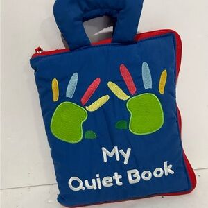 My Quiet Book Cloth Sensory Fine Motor Colors Shapes Toddler Marsebia Washable